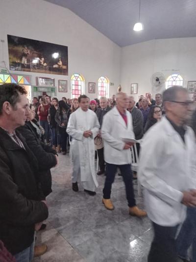 Nova Laranjeiras - Comunidade Guaraí celebra Nossa Senhora Aparecida (12/10)